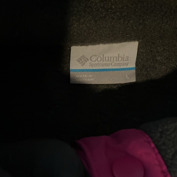 Columbia Snap Fleece Pullover Size Large - Picture 7 of 8